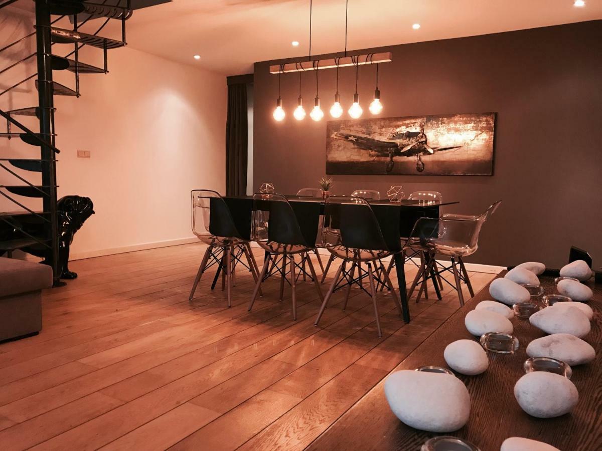 ブリュッセルLuxury Loft Duplex Penthouse Of 190M2 & Free Parking !アパートメント エクステリア 写真