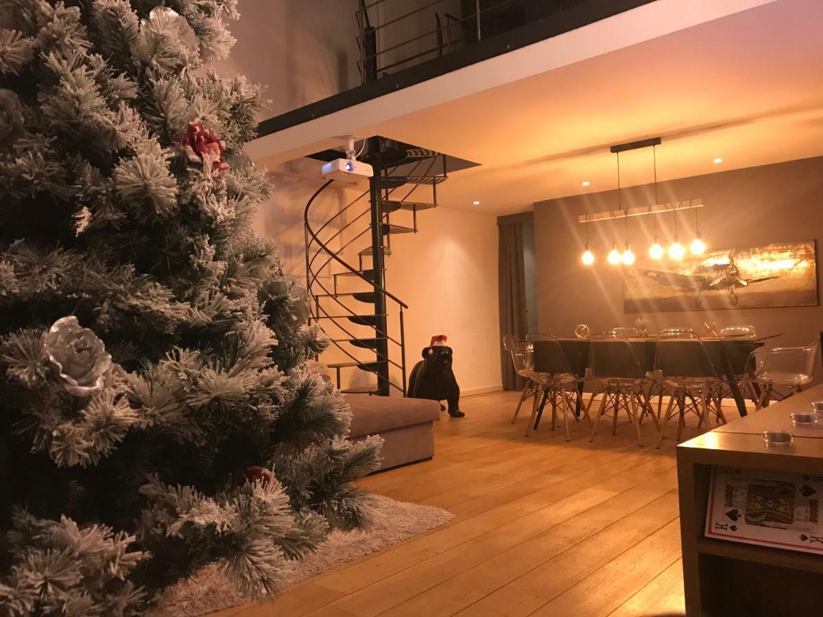 ブリュッセルLuxury Loft Duplex Penthouse Of 190M2 & Free Parking !アパートメント エクステリア 写真